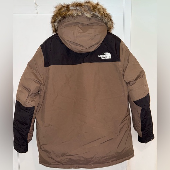 The North Face McMurdo DryVent Parka Men’s Size XL Smokey Brown/Black Fur Hood - Picture 2 of 12